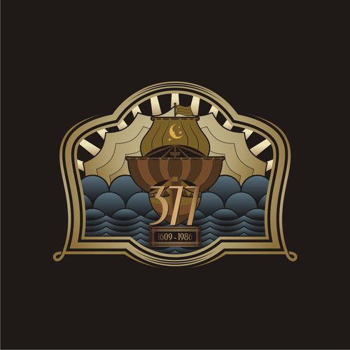 Gatsby logo with the title 'Luxury Condo Metal Plaque Celebrating Historic 1609 Henry Hudson Site'