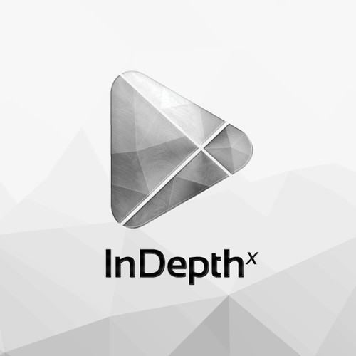 Polygonal design with the title 'Simplistic Sophisticated Logo for IDX'