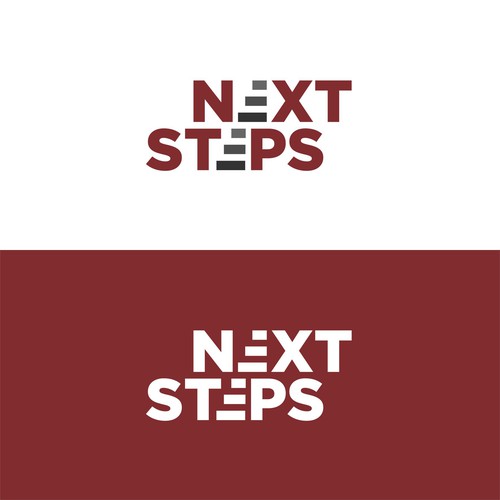 Stair design with the title 'Next Steps'