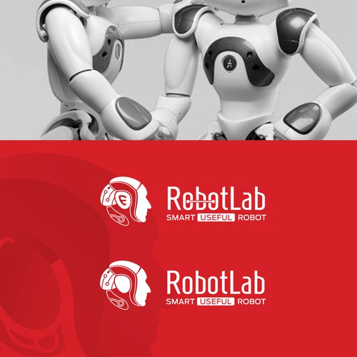 Robot brand with the title 'RoBot Lab - Design Logo Concepts'