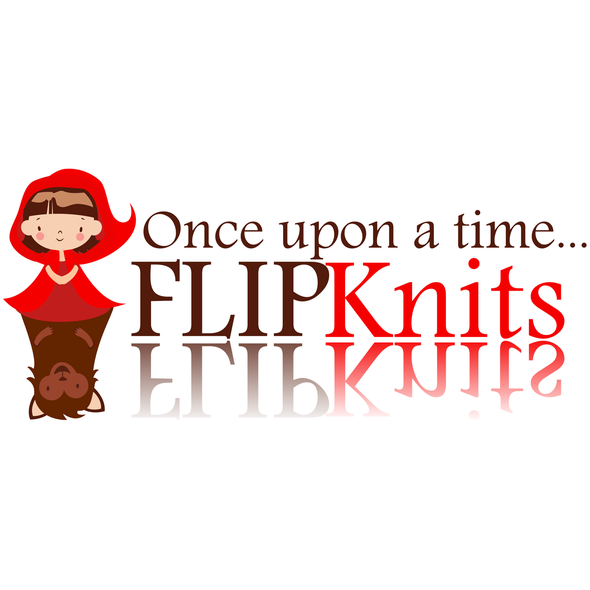 Crochet design with the title 'Filp Knits Once upon a time'