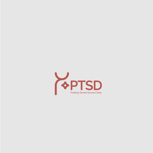 Improvement logo with the title 'Bold logo for organization who improve the quality of life for individuals battling depression, anxiety, stress and/or PTSD.'