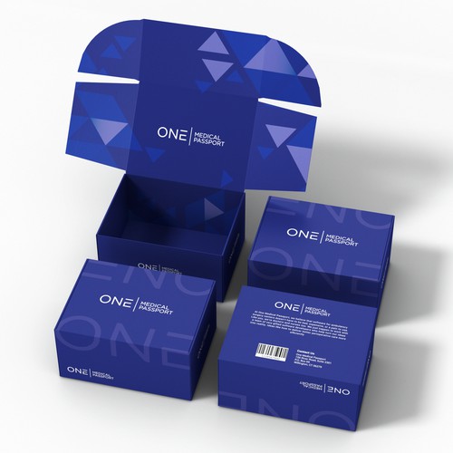 Simple packaging with the title 'One Medical Passport'