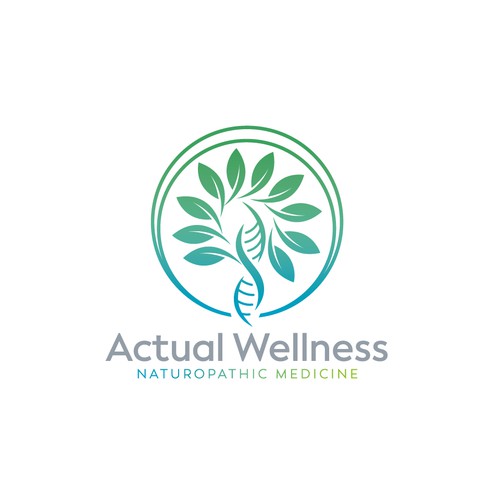 Wellness logo with the title 'ACTUAL WELLNESS'