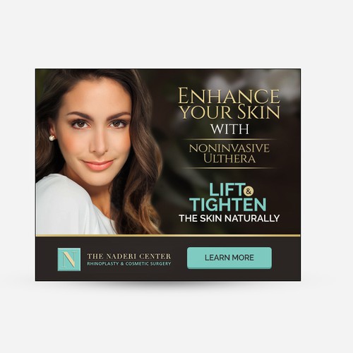 Animated GIF design with the title 'Website banner ad'