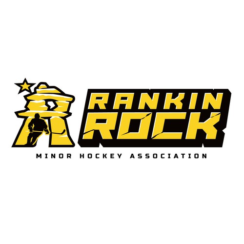 Recreation logo with the title 'Rankin Rock Hockey Association'