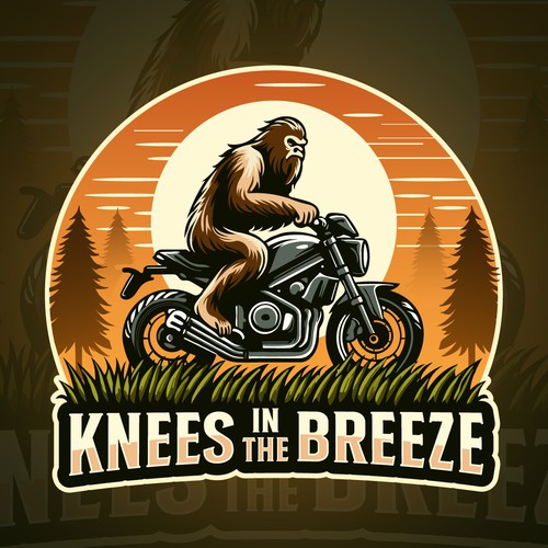 Sasquatch logo with the title 'Knees in the Breeze.'