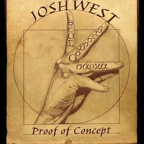 Singer artwork with the title 'Cover Album Art for Josh West'