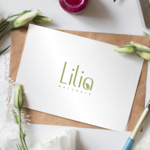 Medical logo with the title 'Lilia Naturals'
