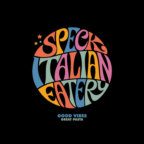 Elegant t-shirt with the title 'Speck Italian Eatery'