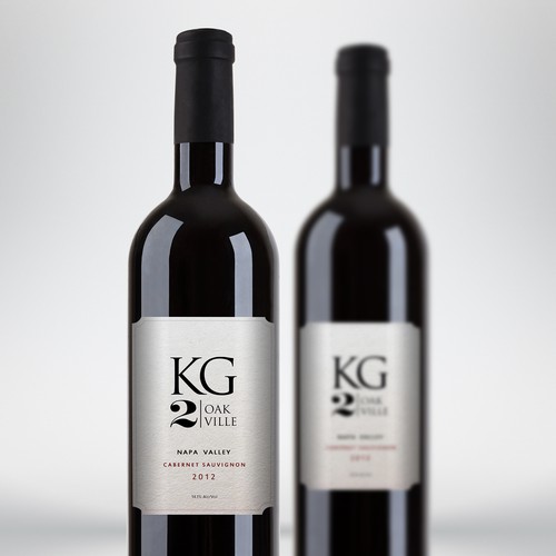 Wine design with the title 'Design a captivating label for a Napa Valley wine brand!'