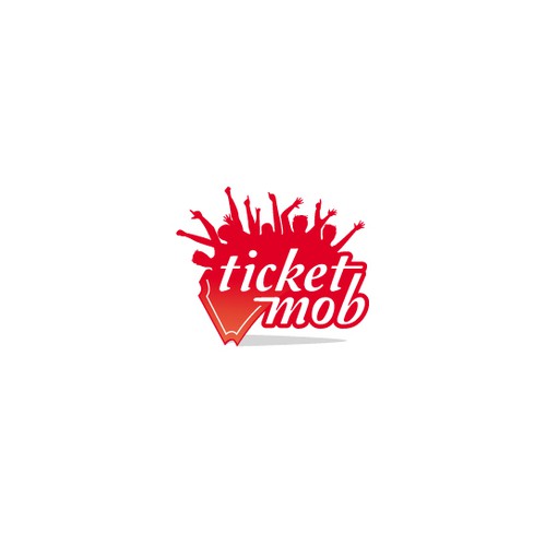 Ticket logo with the title 'Ticket Mob '
