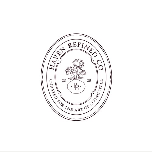 Vintage design with the title 'Luxury Brand logo for Growing Interior Design Studio'