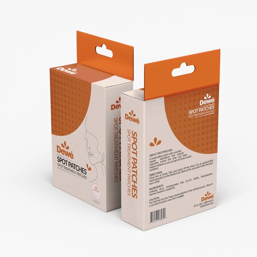 Stand-up pouch packaging with the title 'Product Box Packaging Design'