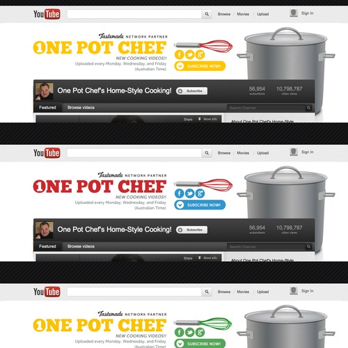 Background design with the title 'social media page required'