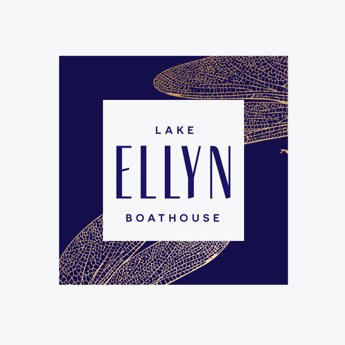 Pond logo with the title 'Lake Ellyn Boathouse'