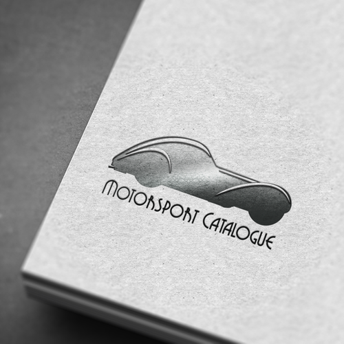 Motorsport logo with the title 'Motorsport Catalogue Logo'