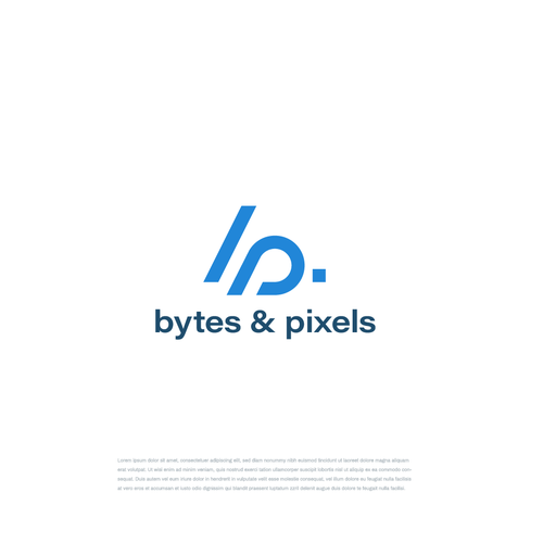 Pixel brand with the title 'bytes & pixels'