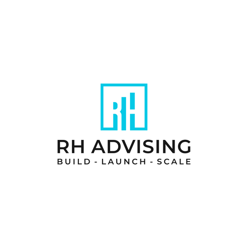 Pillar logo with the title 'RH Advising logo'