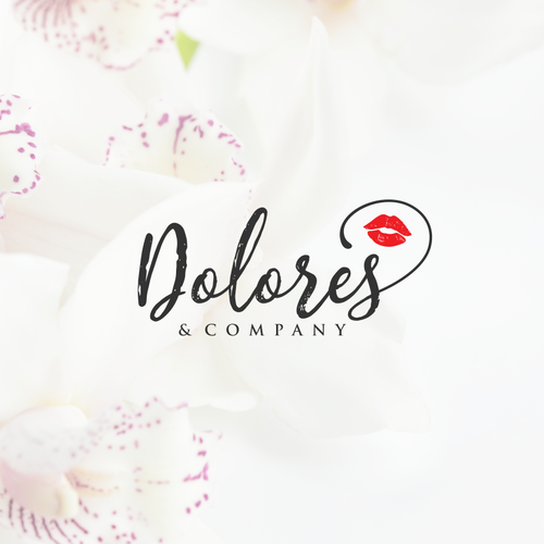 Textured design with the title 'Salon and day spa service'