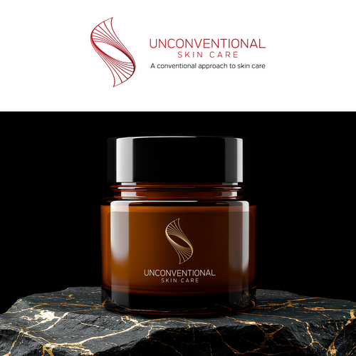 Skincare brand with the title 'Unconventional Skin Care logo'