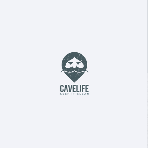 Cave logo with the title 'We'd love you to impress us with a modern, quirky logo for our online paleo store!'
