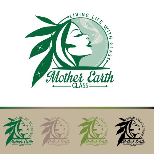 Mother design with the title 'Create the next logo for Mother Earth Glass'