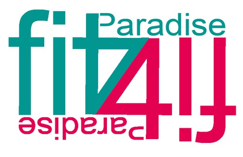 Paradise logo with the title 'Fit4Paradise'