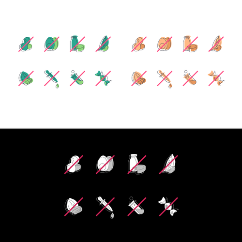 Health artwork with the title 'Icon for fivegrainfoods.com'