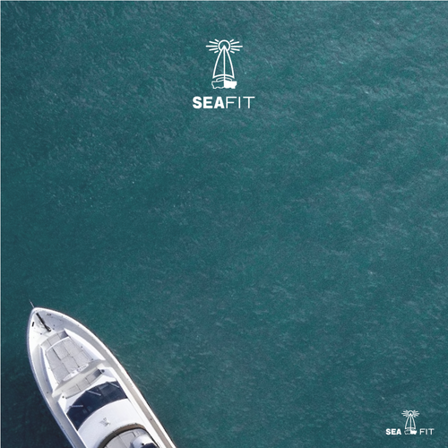 Boat brand with the title 'SeaFit - Logo Design'