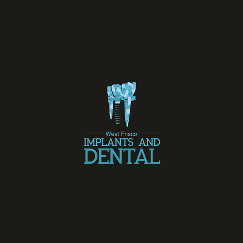 Dental design with the title 'Logo for a dental'