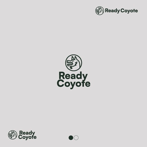 Coyote design with the title 'Ready Coyote'