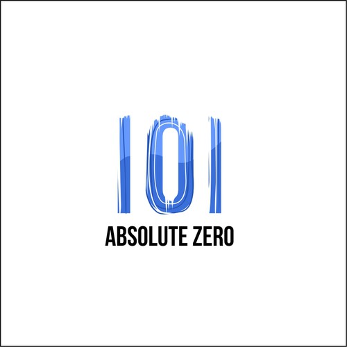 Cold logo with the title 'Logo concept for "Absolute ZERO"'