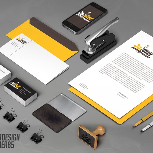 Corporate identity logo with the title 'Ja Viet'