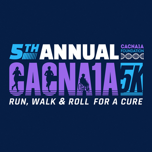 Running t-shirt with the title '5th Annual CACN1A 5K '