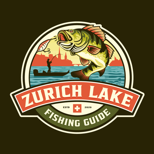 LOGO Design For I Like Fishing Dynamic Typography Highlighting Passion for  Fishing