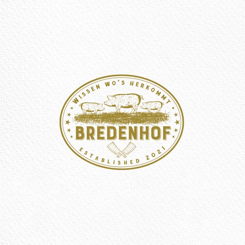 Meat brand with the title ' Logo Design for a sustainable Butchery Brand'