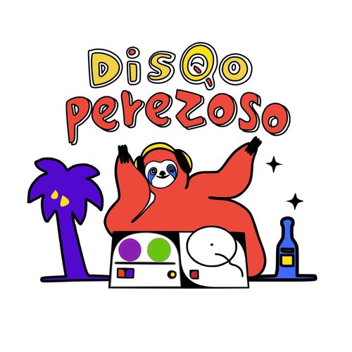House music logo with the title 'Prezoso propical club in Jungle '