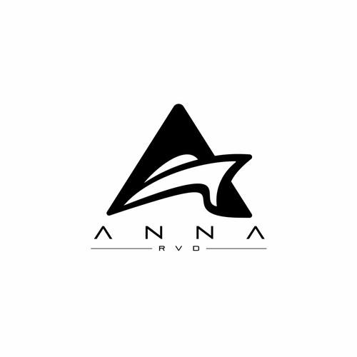 Boat logo with the title 'Logo concept'