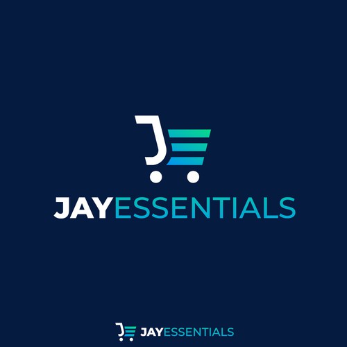 Shop logo with the title 'Logo for Jay Essentials'