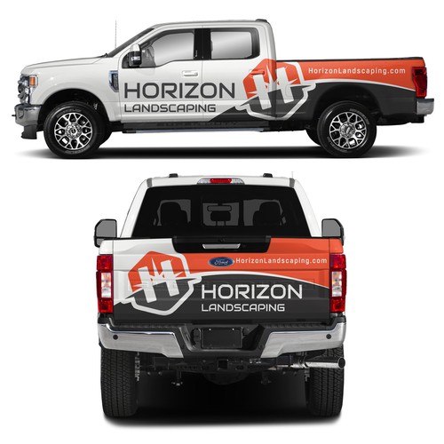 Horizon design with the title 'Horizon Landscaping '