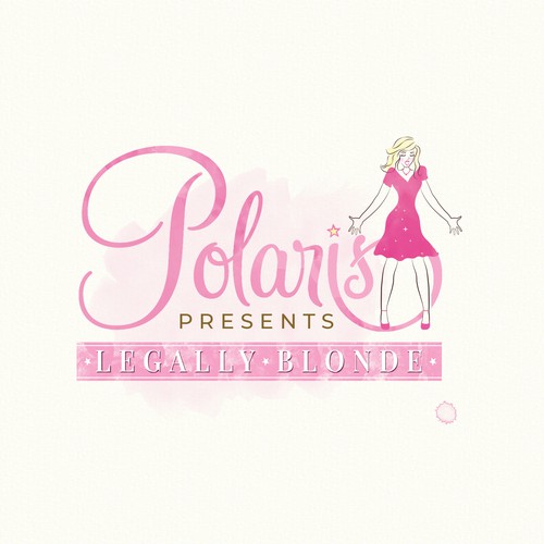 Song logo with the title 'Polaris Musical theater'