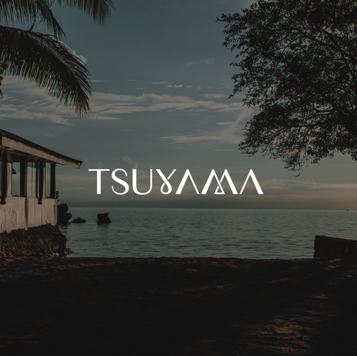 Sustainable logo with the title 'TSUYAMA'