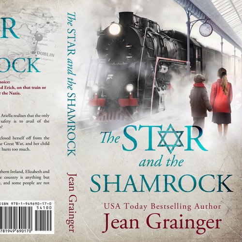 Children's book cover with the title 'The Star and the Shamrock'