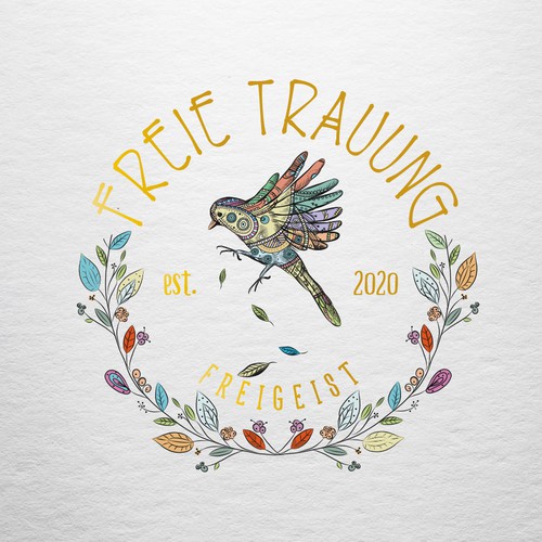 Apollo drawing logo with the title 'Freie'