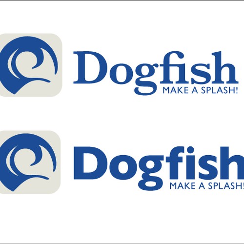 Splash logo with the title 'Dogfish'