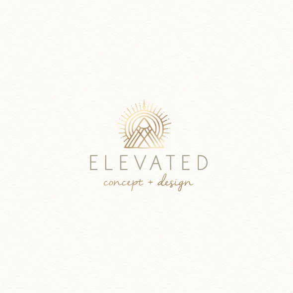 Home brand with the title 'elevated concept + design'