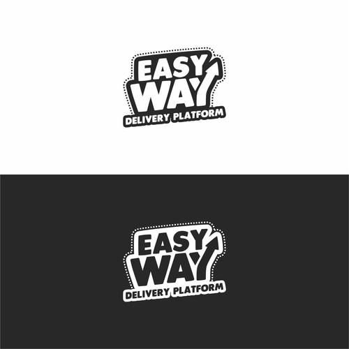 Platform logo with the title 'Easy Way Delivery Platform'