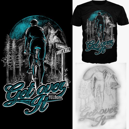 Bike t-shirt with the title 'ciclyst'