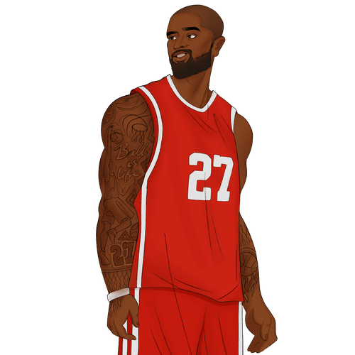 Book cover illustration with the title 'Character illustration for the book cover'